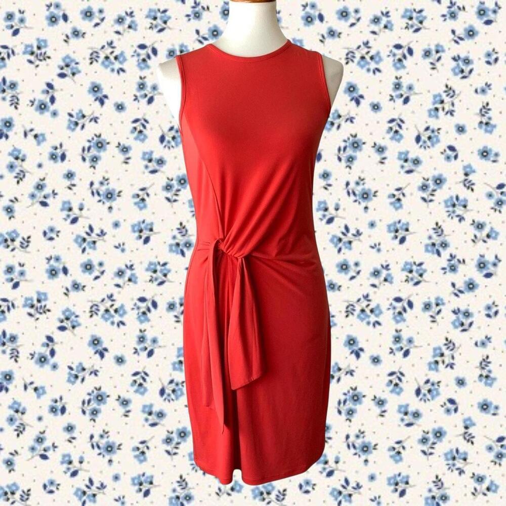 Michael Kors Blood Orange Sleeveless dress Size Small